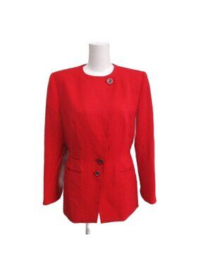 Dior Vintage Color Jacket Wool Fully Lined M
